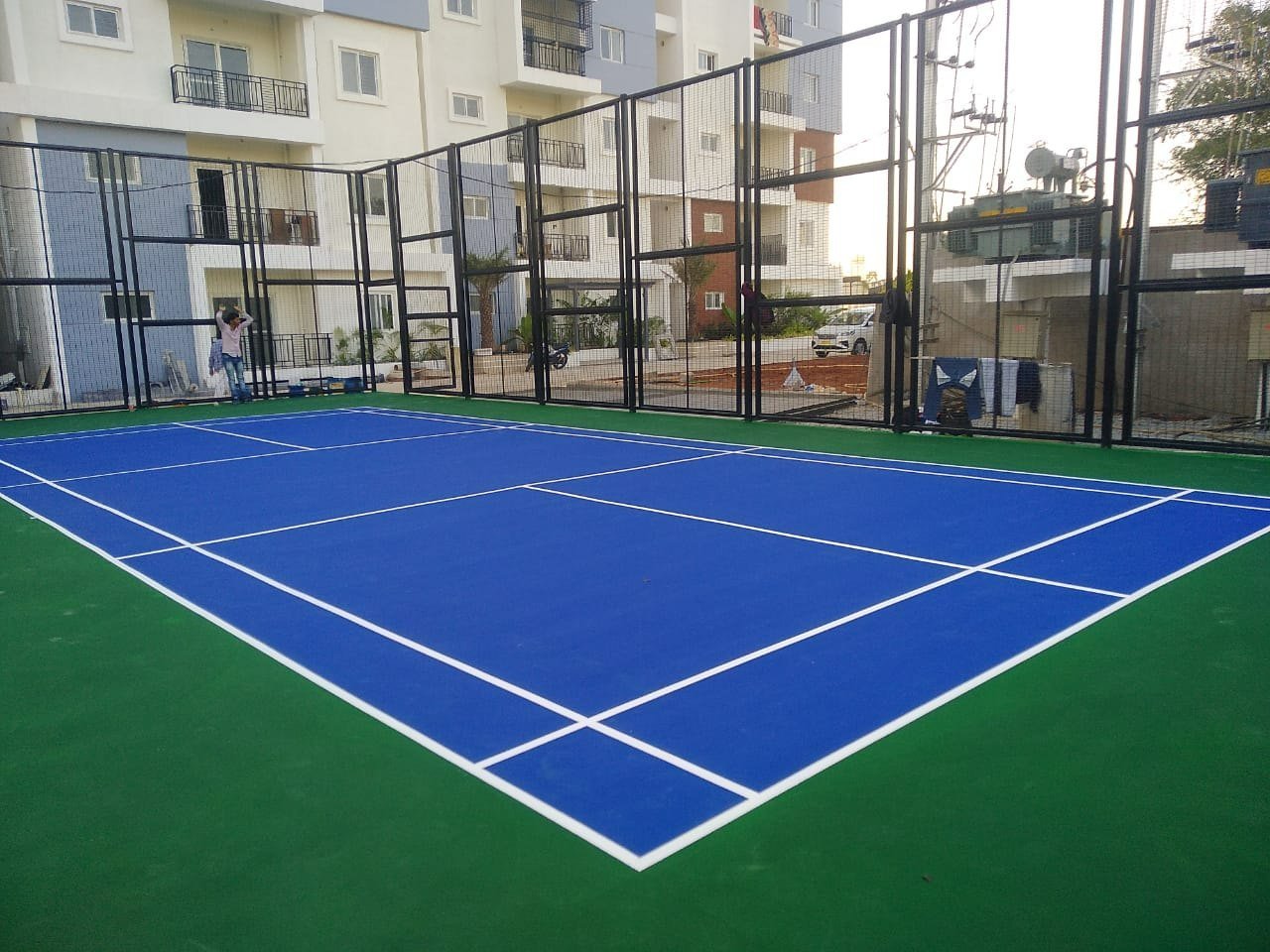 Acrylic Badminton Court